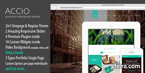 ThemeForest - Accio v1.1.5 - Agency One Page Parallax Responsive WordPress Theme - 7059765