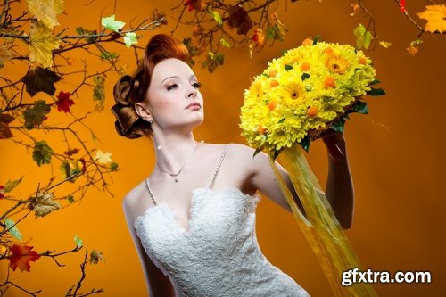 Collection of of autumn flowers bouquet of yellow 25 HQ Jpeg