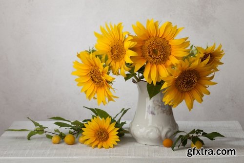 Collection of of autumn flowers bouquet of yellow 25 HQ Jpeg