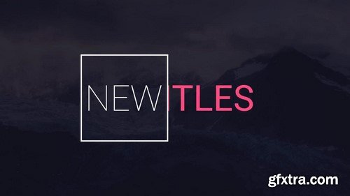 Clean Title Animations - After Effects Template