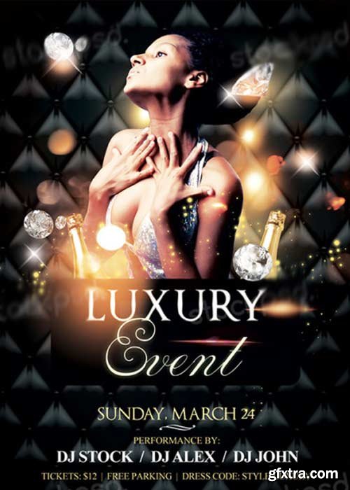 Luxury Event V4 PSD Flyer