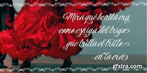 Flamenca Font Family - 2 Fonts