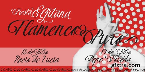 Flamenca Font Family - 2 Fonts