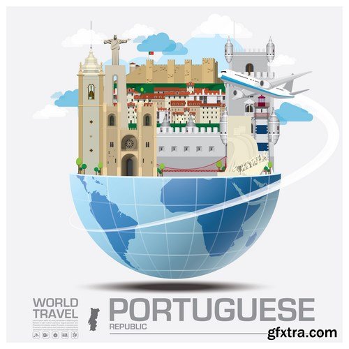 World Travel Vector Design 2 - 18xEPS