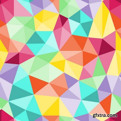 Polygonal Abstract Backgrounds - 21xAI