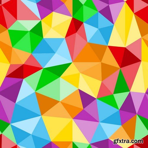 Polygonal Abstract Backgrounds - 21xAI