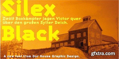 Silex Font Family - 4 Fonts