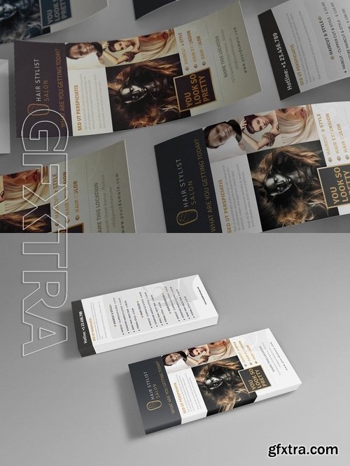 Rack Card and Voucher Mockups