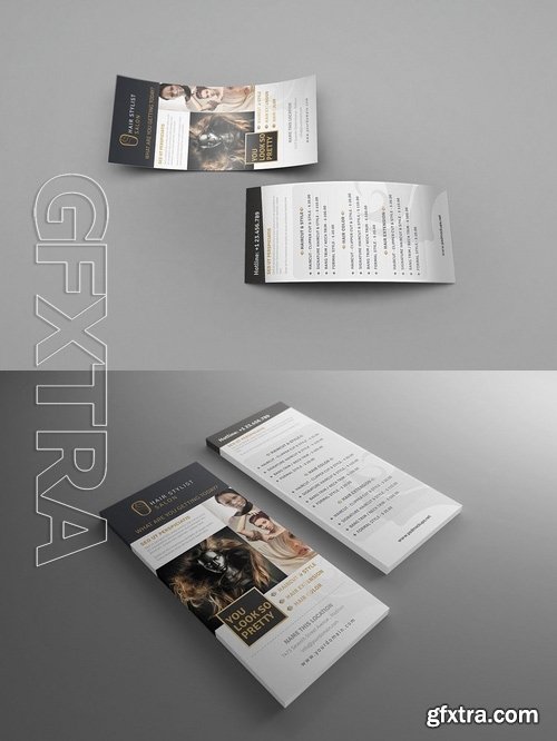 Rack Card and Voucher Mockups