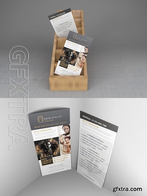 Rack Card and Voucher Mockups