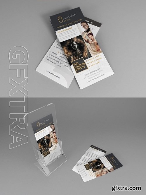 Rack Card and Voucher Mockups