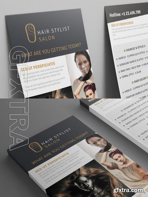 Rack Card and Voucher Mockups