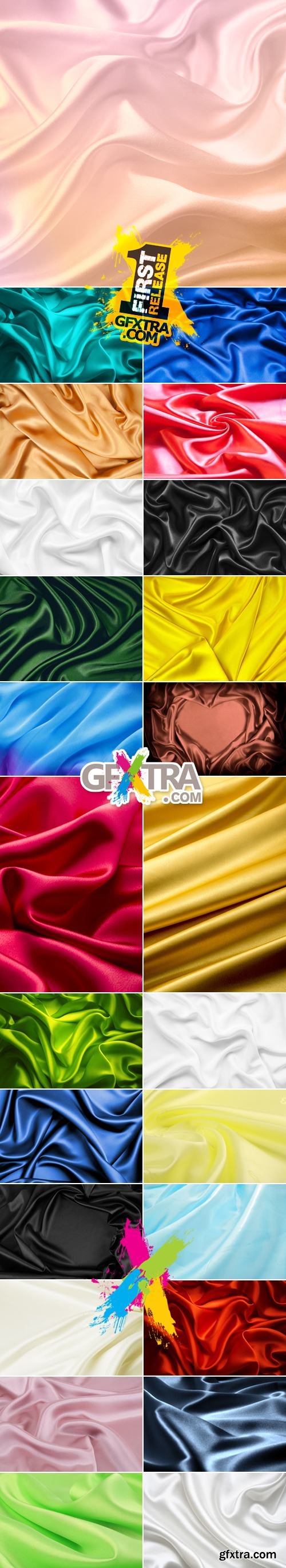 Stock Photo - Silk, Satin Textures