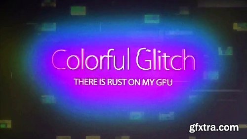 Videohive Colorful Glitch Reveal HD 15760263