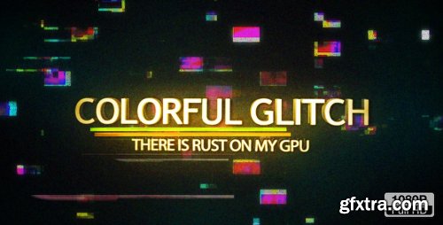 Videohive Colorful Glitch Reveal HD 15760263