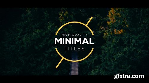 Videohive Minimal Titles & Lower Thirds 17156267