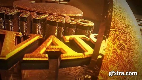 Videohive Arabesque Logo Opener 16123477