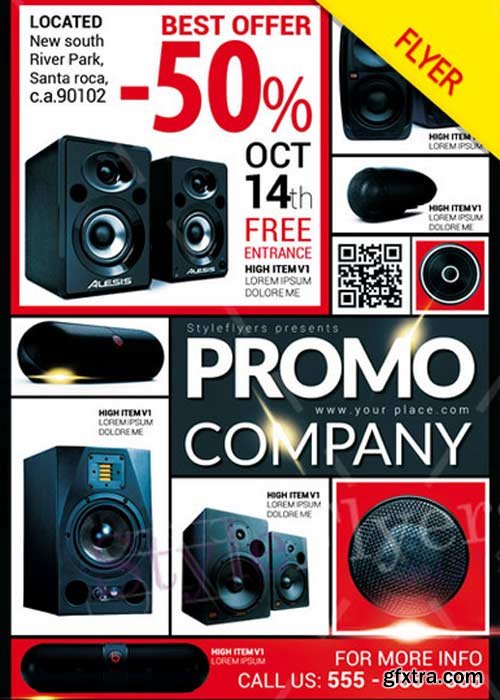 Promo V14 PSD Flyer