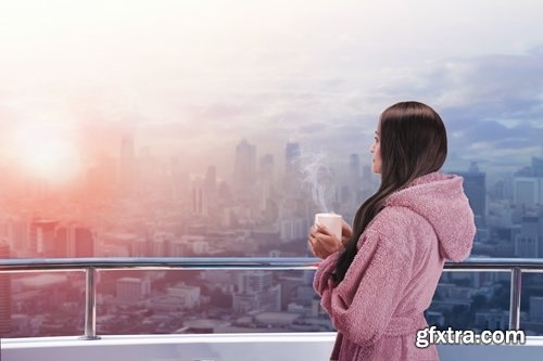 Collection balcony facade of penthouse interior apartment 25 HQ Jpeg