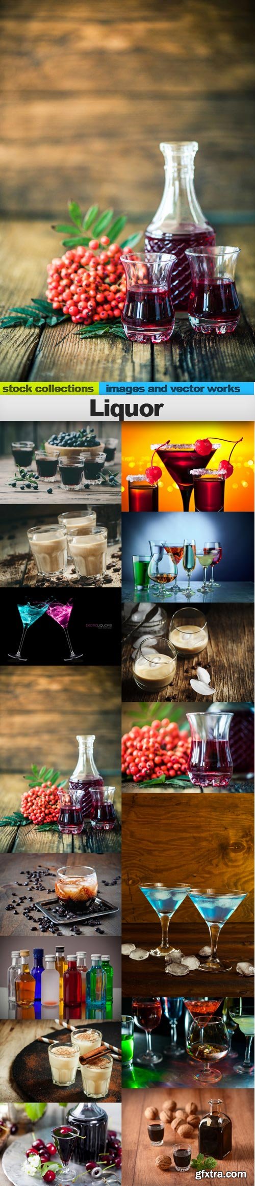 Liquor, 15 x UHQ JPEG