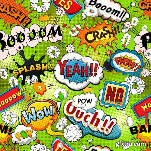 Comic Speech Bubbles - 12xEPS