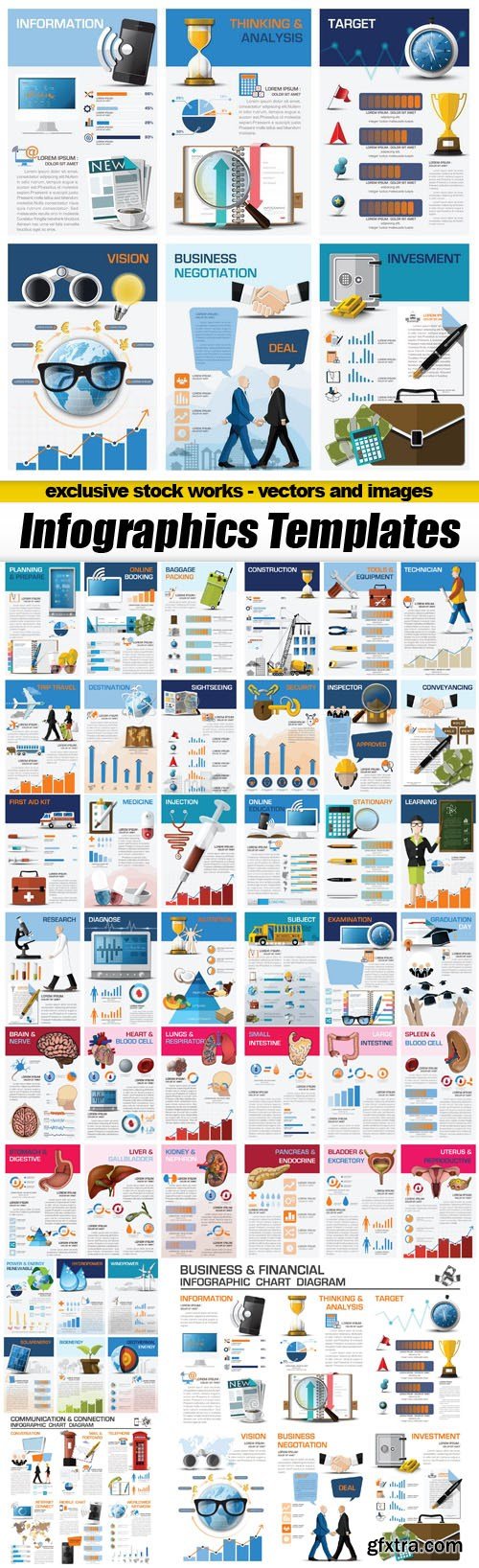 Infographics Templates - 10xEPS