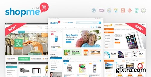 ThemeForest - ShopMe v1.2.5 - Woocommerce WordPress Theme - 12701244