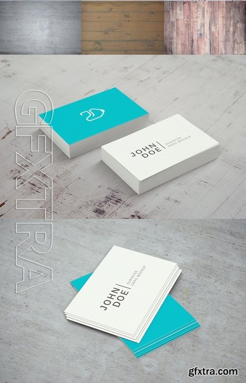 85x55 Business Card Mockup v2