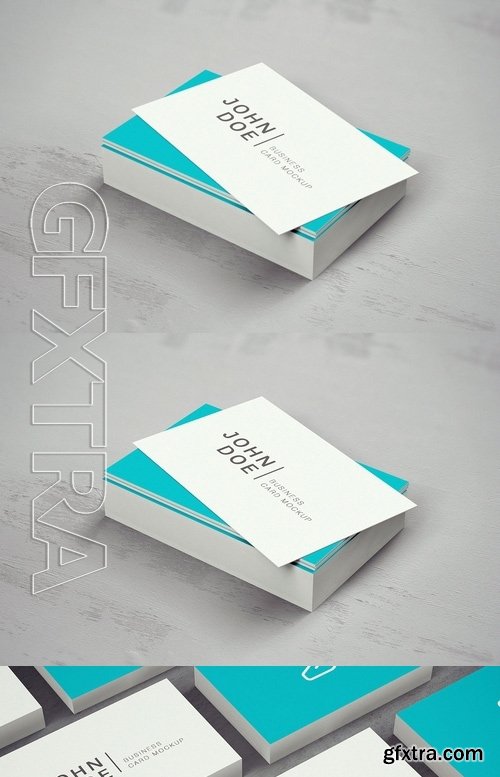 85x55 Business Card Mockup v2