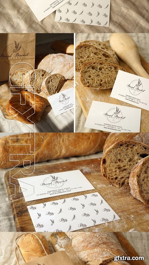 Bakery branding Mockup