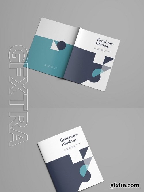 Letter Size Brochure Mockup