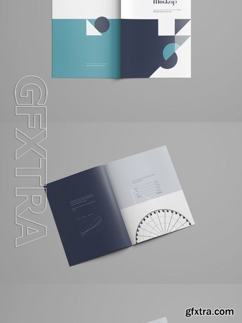 Letter Size Brochure Mockup