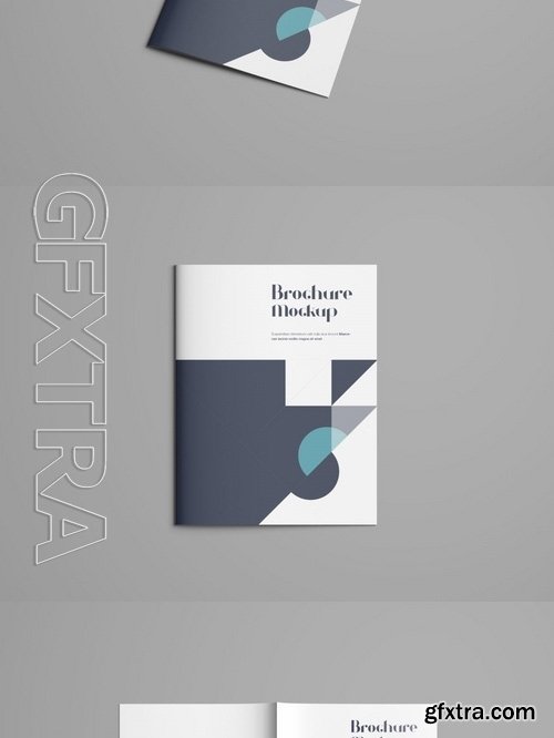 Letter Size Brochure Mockup