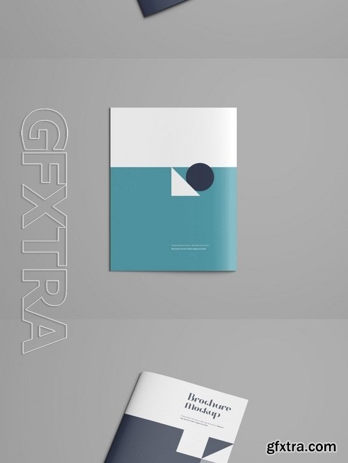 Letter Size Brochure Mockup