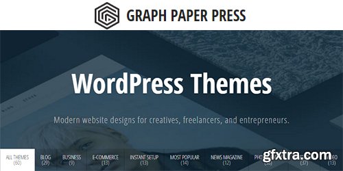 GraphPaperPress - 25 Premium WordPress Themes Pack 2016