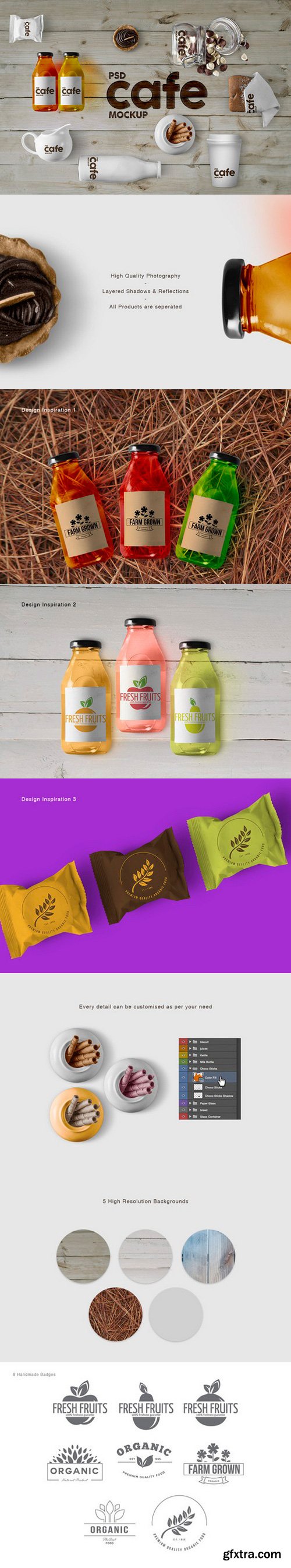 CM - Cafe Branding & Packaging Mockup 564659