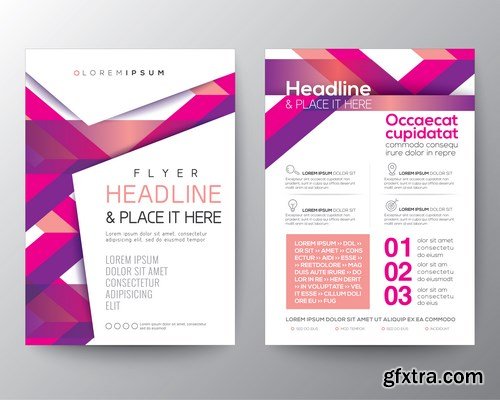 Corporate Templates of Brochures 6 - 15xEPS