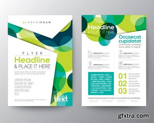 Corporate Templates of Brochures 6 - 15xEPS