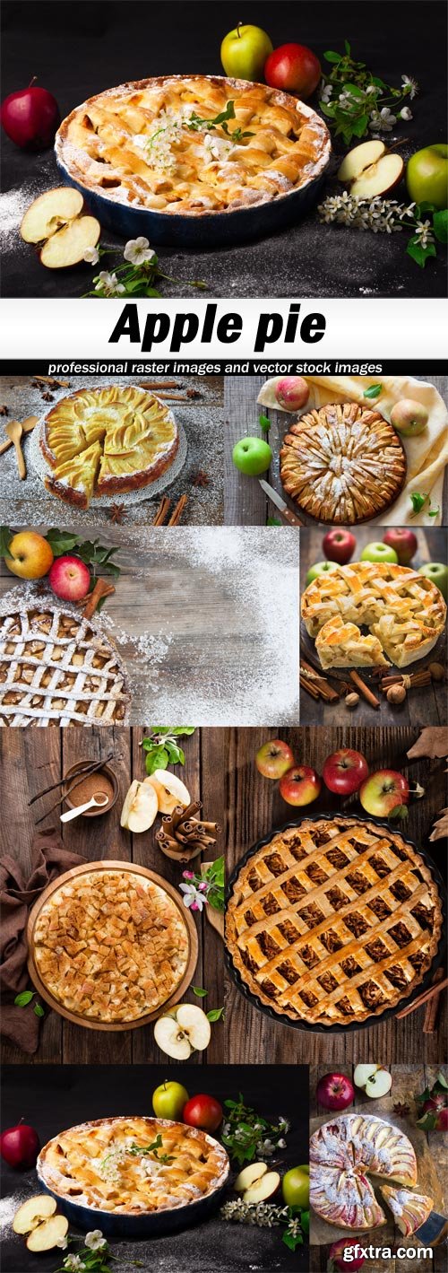 Apple pie - 8 UHQ JPEG