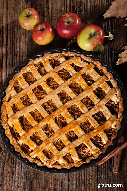 Apple pie - 8 UHQ JPEG