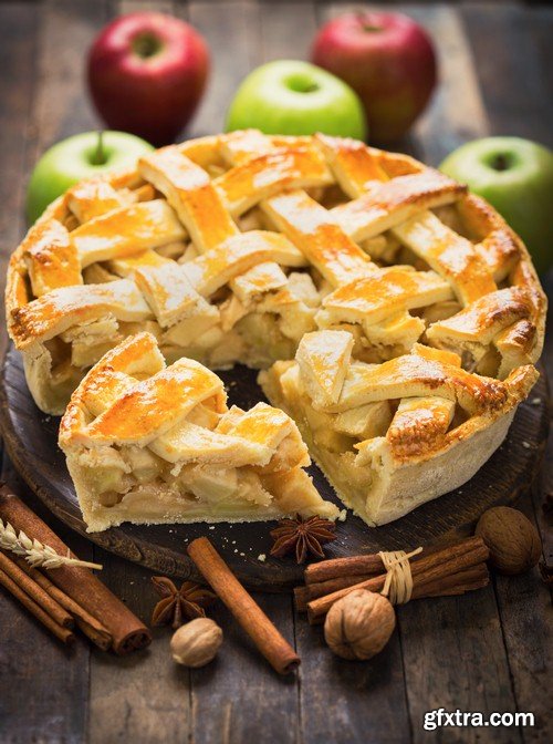 Apple pie - 8 UHQ JPEG