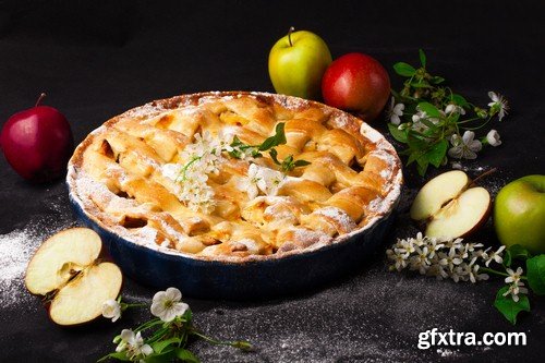 Apple pie - 8 UHQ JPEG