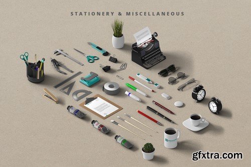 CM - Mockupper Scene Generator Isometric 887638