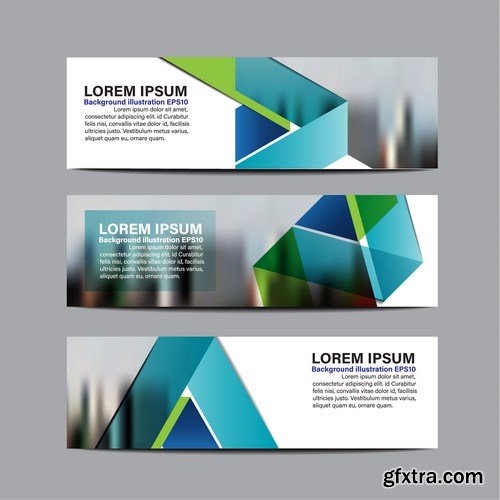 Business Design Banners - 10xEPS