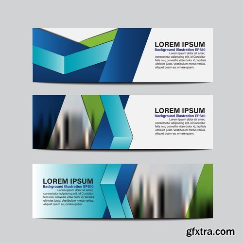 Business Design Banners - 10xEPS