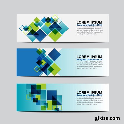 Business Design Banners - 10xEPS