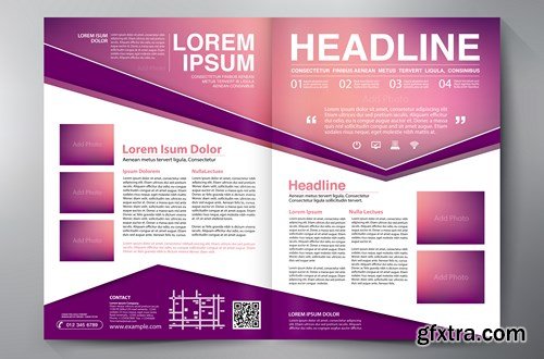 Brochure Design Template - 12xEPS