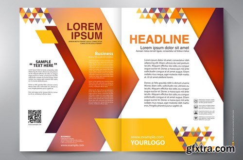 Brochure Design Template - 12xEPS