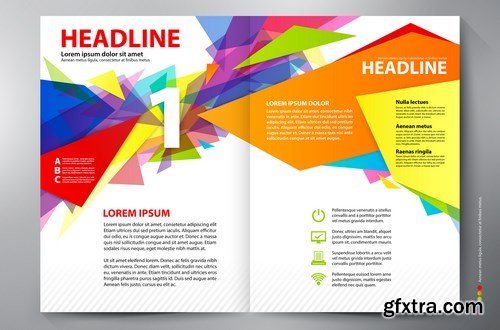 Brochure Design Template - 12xEPS