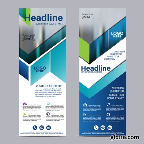 Corporate Banners - 20xEPS